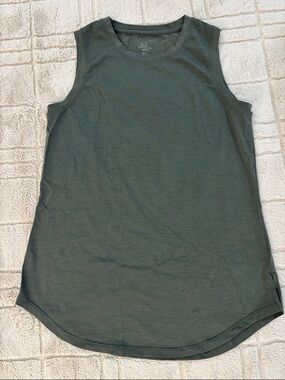 Woolx Bella tunic top size S (deep fern-discontinued color)